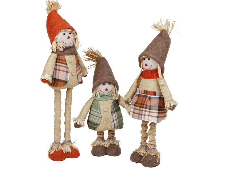 Decorative figure scarecrow with telescopic legs 60cm - Image 3